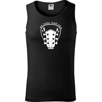 Má holka tančí rock - Tílko pánské Core - M ( Černá )