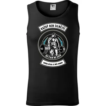 Pánské termoprádlo Každý den silnější - Tílko pánské Core - S ( Černá )