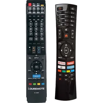 Dálkový ovladač BARSBET RC4390P + ovládání TV (mini TV) - dálkový ovladač duplikát