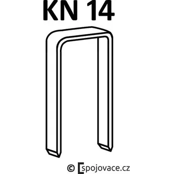 Průmyslová sponka Spony Güde KN-14, délka 14 mm, 5.000 ks