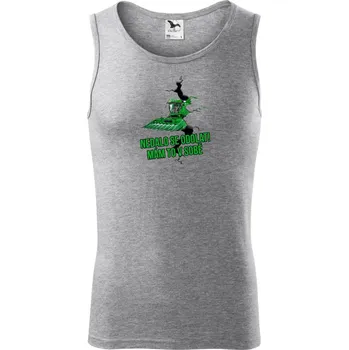 Nedalo se odolat, mám to v sobě kombajn - Tílko pánské Core - 2XL ( Tmavě šedý melír )