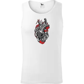 Strojové srdce - Tílko pánské Core - M ( Bílá )