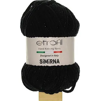 Příze Etrofil Simirna černá 70092
