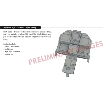 Plastikový model Eduard 1/48 F/A-18E LööK (MENG)