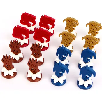 Příslušenství k deskovým hrám Žetony klanů k Blood Rage Blood Rage - zetony klanu: Základní sada