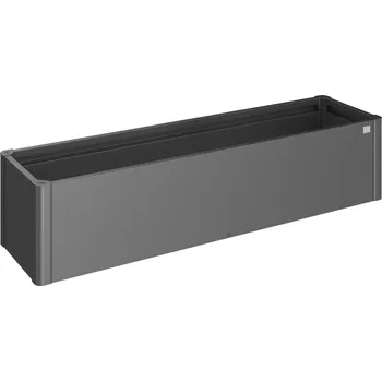 Truhlík Biohort Truhlík Belvedere 200 mini tmavě šedá metalíza (Rozměr 201 x 53 x 45 cm velikost 200 mini)