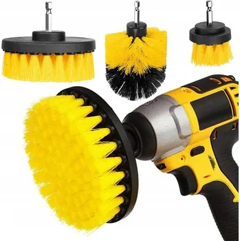 Příslušenství k vrtačce Iso Trade Sada čisticích kartáčů na vrtačku 95/95/45 mm 3 ks