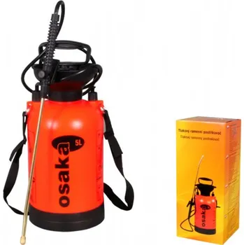 Postřikovač Nohel Garden Postřikovač OSAKA tlakový ramenní mosazný nástavec 36cm 5l