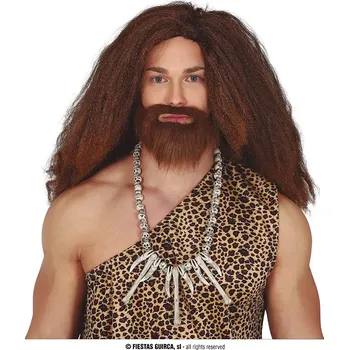 Karnevalový doplněk Guirca Fiestas Španělsko Náhrdelník s lebkami a hnátami