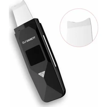 Masážní přístroj Garett Beauty True Scrub Cavitation peeling kavitační peelingové zařízení, černá