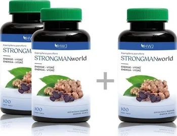 Přírodní produkt Herbal World STRONGMANworld Zázvor černý