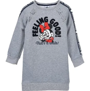 Dámská tunika Šedá dívčí tunika Minnie Mouse Disney Velikost: 98