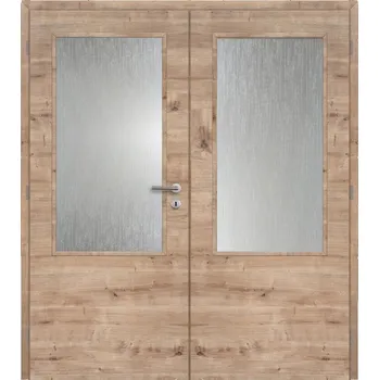 Interiérové dveře Dveře interiérové 2/3 sklo 165 cm CPL laminát Deluxe DTD DOORNITE