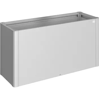 Truhlík Biohort Zvýšený truhlík na zeleninu 1,5 x 0,5 stříbrná metalíza (Rozměr 152 x 53 x 77 cm)