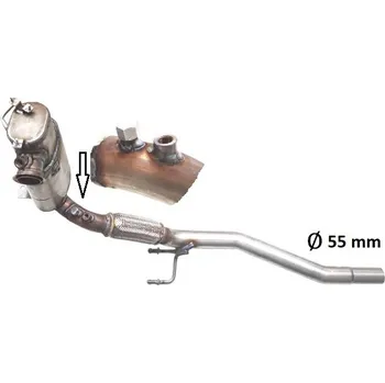 Filtr do auta Filtr pevných částic DPF. (PR JMJ 1234-11)