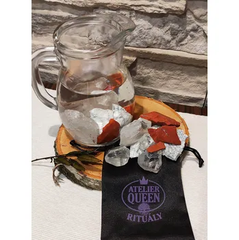 Duchovní literatura Drahokamová sada na harmonizaci vody Štíhlost - Křišťál, Magnezit