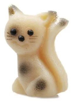 Jedlá dekorace na dort Frischmann Malá zvířátka marcipánová kočička 
