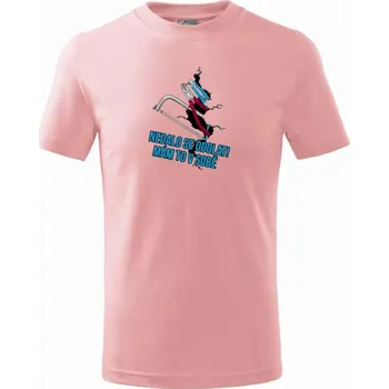 Chlapecké tričko Nedalo se odolat, mám to v sobě nářadí - Tričko dětské bavlněné - 158 cm/12 let ( Růžová )