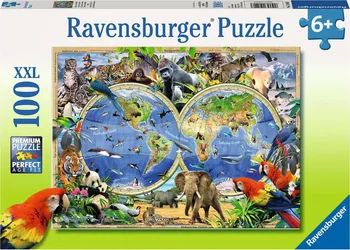 Puzzle Ravensburger Svět divokých zvířat XXL 100 dílků