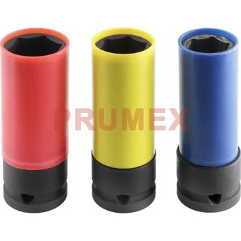 Gola sada 1/2" Sada hlavic na matice Alu kol, EXPERT E194676