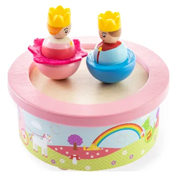 Hudební nástroj pro děti Bigjigs Toys Dřevěná hrací skříňka fantasy