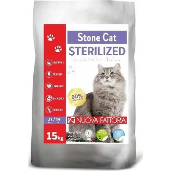Krmivo pro kočku Nuova Fattoria Stone Cat Sterilized 15 kg