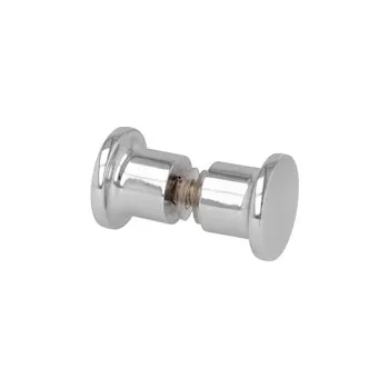 Nábytkové kování Úchytka pro skleněné dveře model E chrom