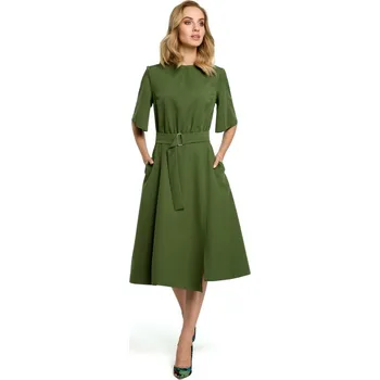 Dámské šaty M396 Šaty - zelené EU XL