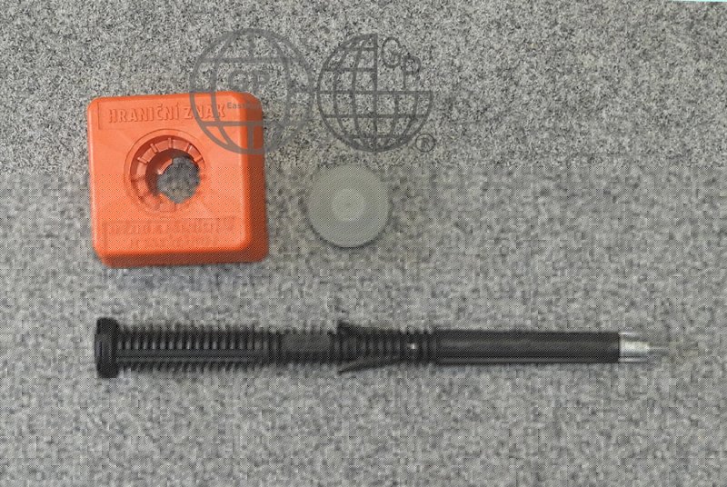 Hraniční znak Plastmark 40 cm (Mezník s plastovou hlavou)