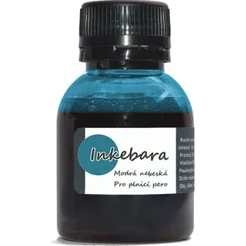 Inkebara Modrý nebeský lahvičkový inkoust