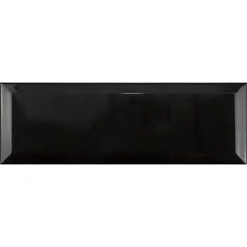 Dlažba Retro Wall, 19105, obkládačka, 10 x 30, Negro, lesk
