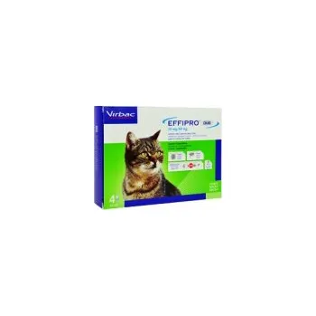 Antiparazitikum pro kočku Effipro DUO Cat (1-6kg) 50/60 mg, 4x0,5ml