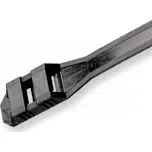 WAPRO Pásek vázací DL-760P12 760x9mm černá (100ks) WPR1953