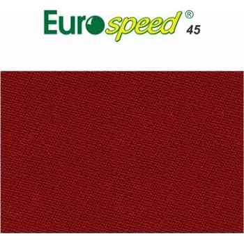 Kulečník kulečníkové sukno EUROSPEED 45 165 cm barva red, Délka dm (decimetr) T-005RED