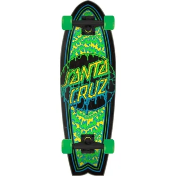 Longboard SANTA CRUZ cruiser - Toxic Dot 8.8in x 27.7in Cruzer Shark (124574) velikost: 8.8in x 27.7in