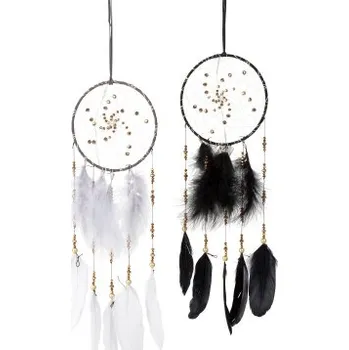 Lapač snů Lapač snů "B&W" s LED světýlky 15x48/2dr