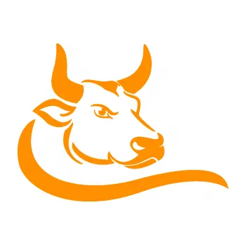 Samolepící dekorace Býk 008 pravá (06 - oranžová) SAMOLEPKA NA AUTO, NÁLEPKA, FÓLIE, POLEP, TUNING, VLASTNÍ TEXT, TISK, AUTOSAMOLEPKY.cz, POLEPY, OBRÁZEK, LOGO, 3D STICKERS