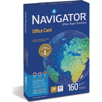 Kancelářský papír Xerografický papír Navigator Office Card - A4 160 g / 250 listů