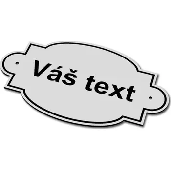 Pelisport Dveřní štítek typ 09 8 x 4,5 cm