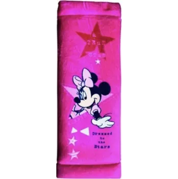 Návlek na bezpečnostní pás Polstrování pásu Minnie Star / ochrana na bezpečnostní pásy