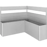 Biohort Prosklená zástěna na ochranu soukromí L200 - stříbrná metalíza (1ks, panel z akrylového skla - příslušenství Biohort Belvedere)