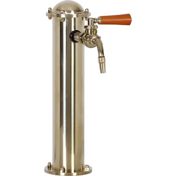 Příslušenství pro výčepní zařízení Varia-Plus Výčepní stojan I1 zlatý komplet kohouty kulové ROYAL medailony LED čelní přímé dochlazení kohoutů