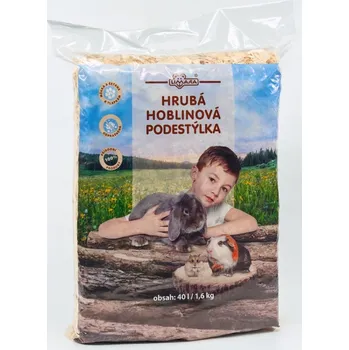 Podestýlka pro hlodavce Limara Hrubá hoblinová podestýlka