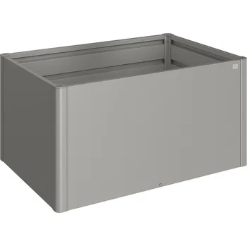 Truhlík Biohort Zvýšený truhlík na zeleninu 1,5 x 1 šedý křemen metalíza (Rozměr 152 x 102 x 77 cm)