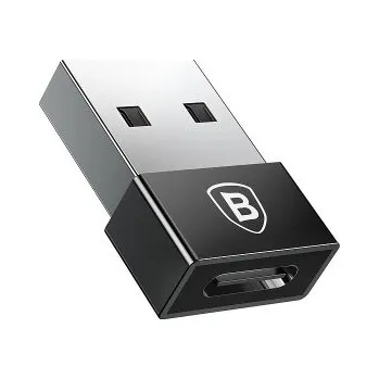 Datový kabel Baseus Exquisite USB to USB-C 2.4A Adapter (black)