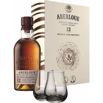 Whisky Aberlour 12YO Double Cask 0,7l 40% +2skla