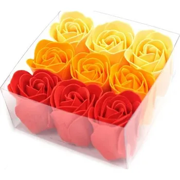 metr Mýdlové květy broskvové 9ks