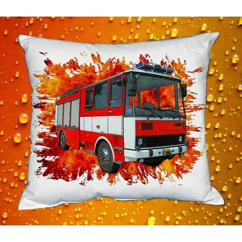 Polštář Polštářek LIAZ 110 HASIČI (polštář s hasičským autem HASIČI)