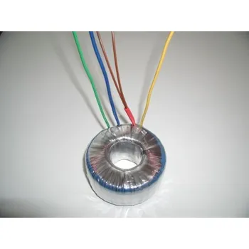 Měnič napětí 500644 - Toroidní transformátor, 230V/ 500W, 4 x 44V/ 2,84A a 2 x 12V/ 0,83A