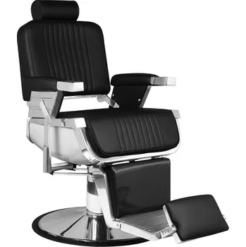 Kadeřnické křeslo Gabbiano barber křeslo Royal X černé